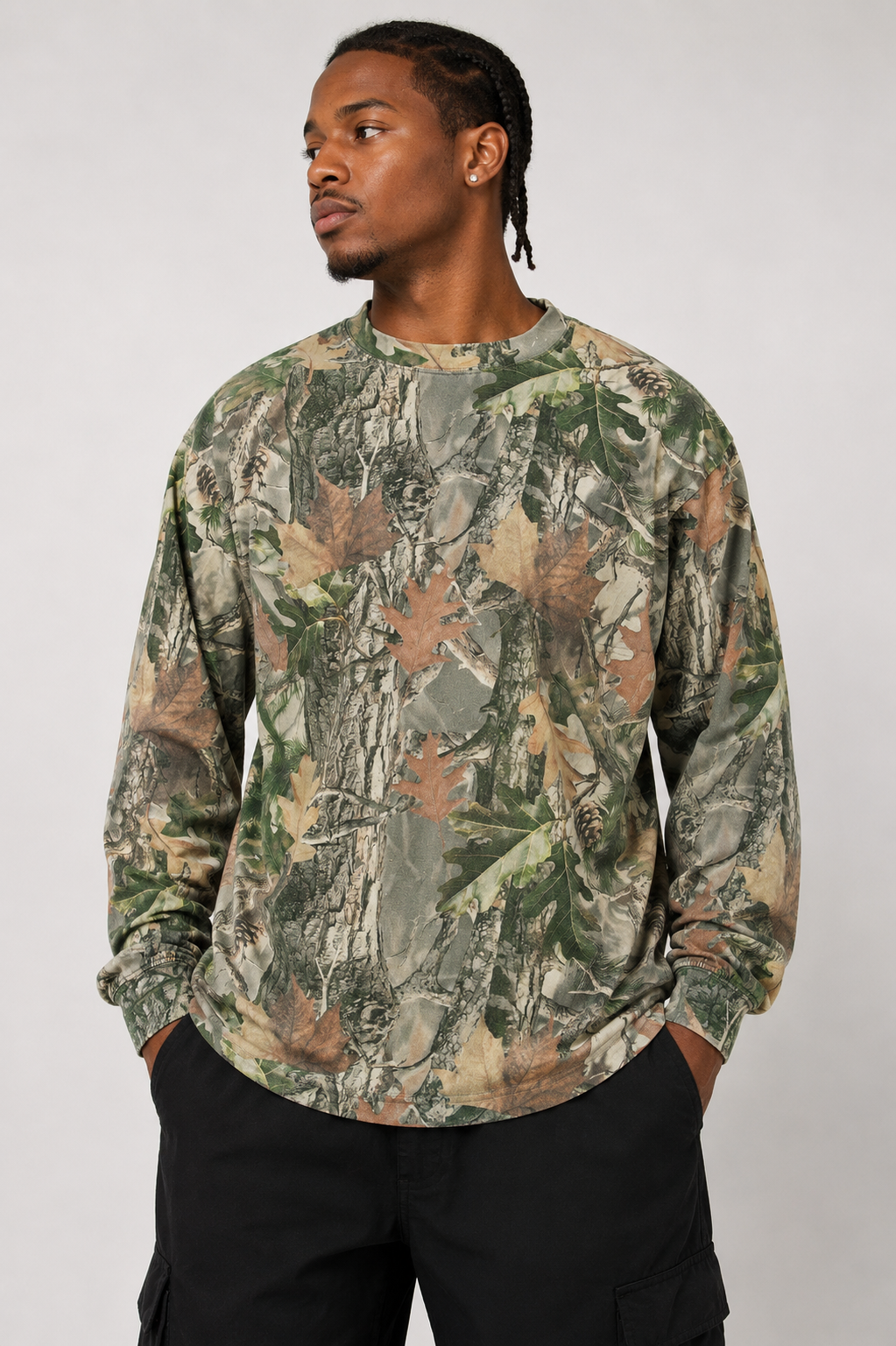 Cotton Collective: Oversized Box Long Sleeve Tee