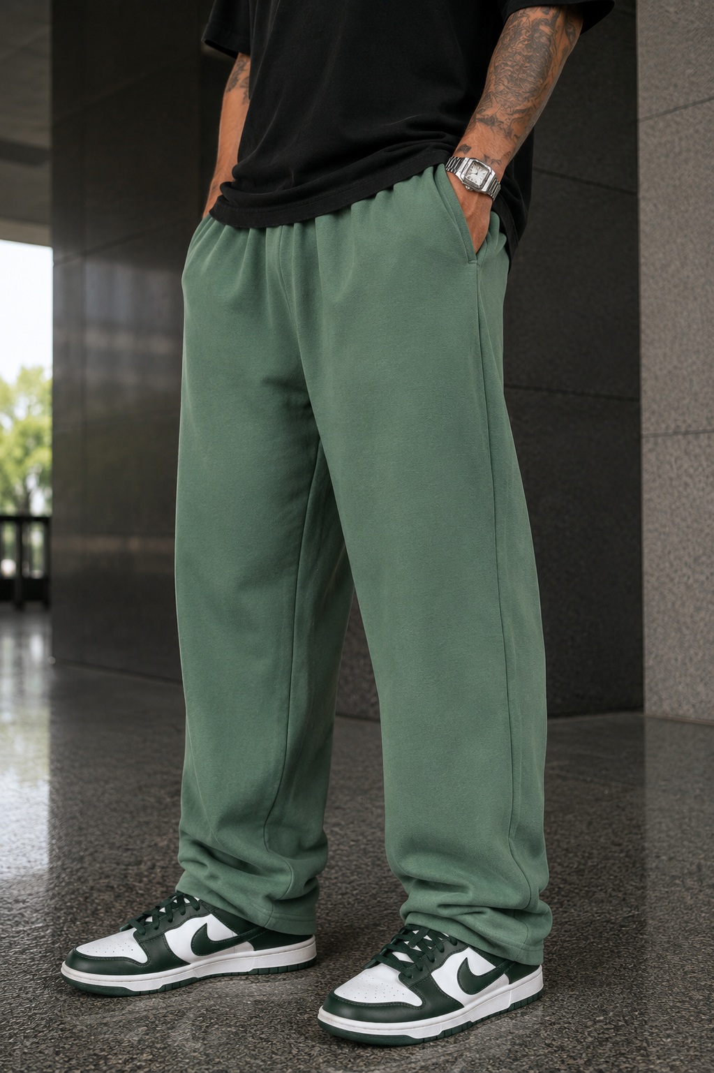 Greenhouse: Heavyweight Boyfriend Sweatpants