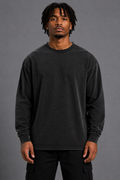 Shaka Wear: Long Sleeve Garment Dye Max Heavyweight Shirt
