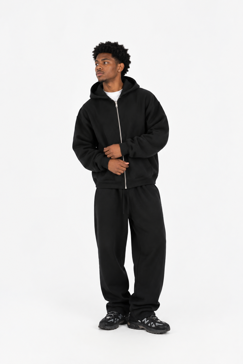 Vimas: Fleece Zip Up and Sweatpants Set