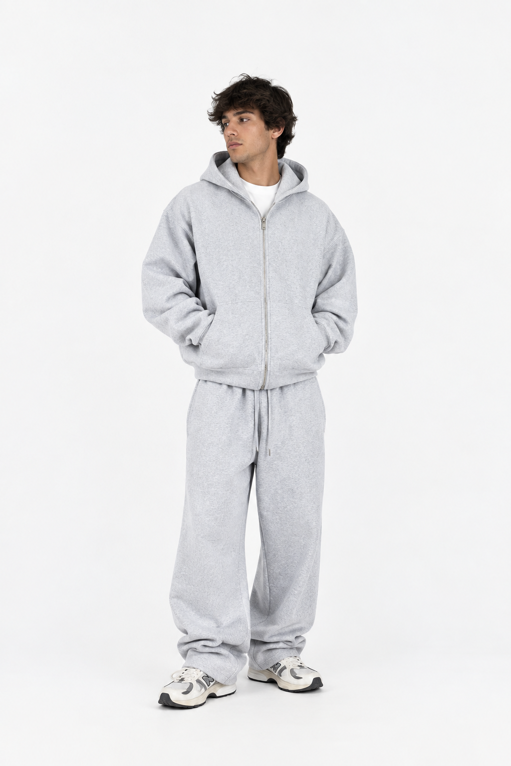 Vimas: Fleece Zip Up and Sweatpants Set