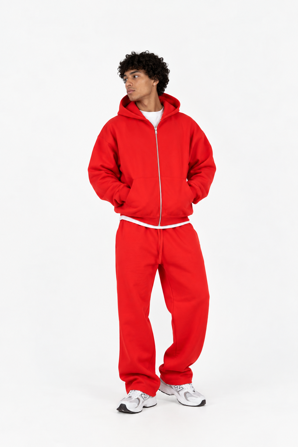 Vimas: Fleece Zip Up and Sweatpants Set