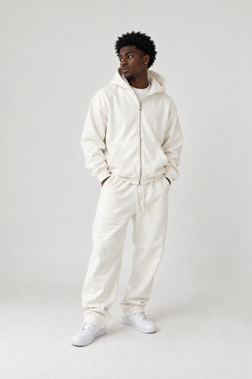Vimas: Fleece Zip Up and Sweatpants Set